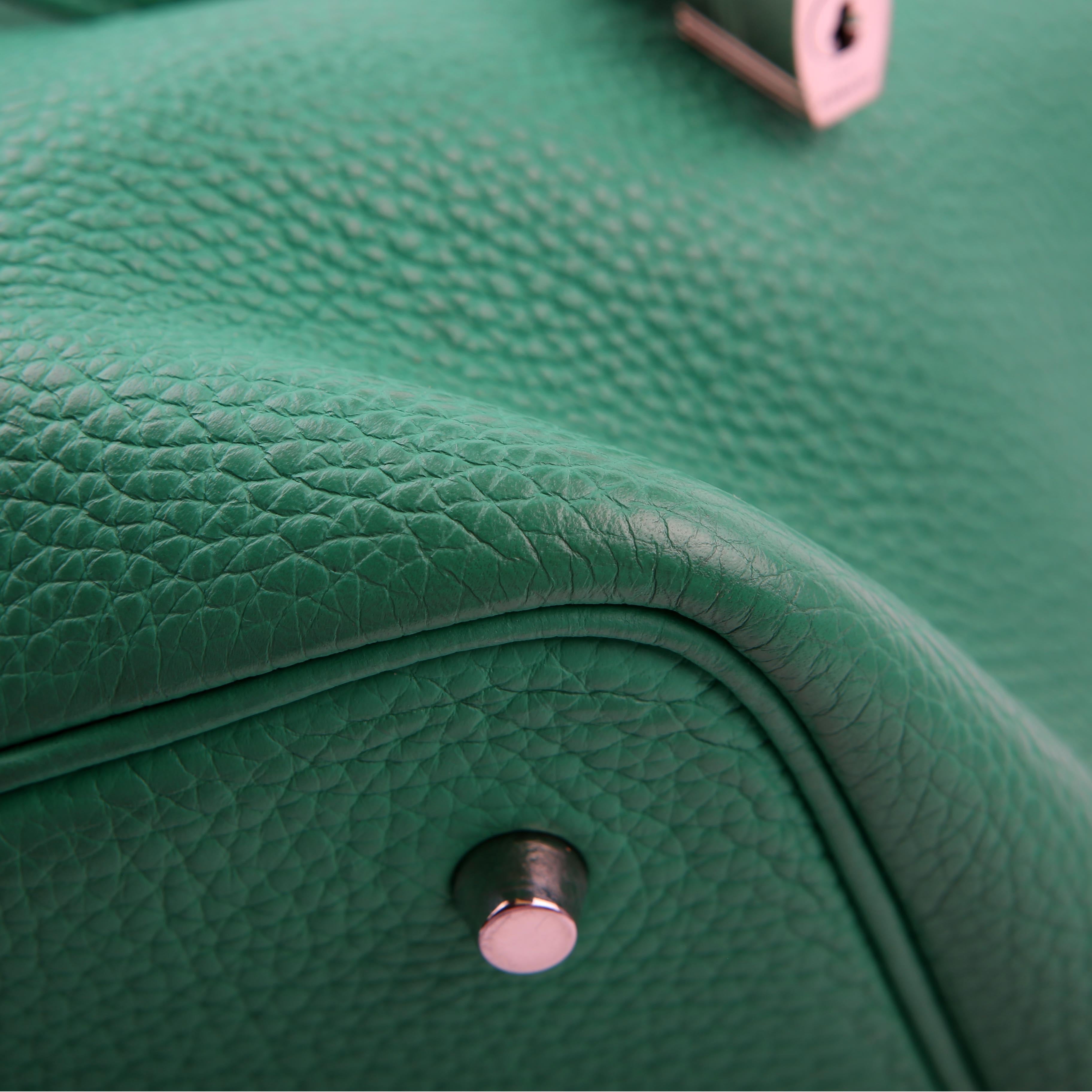 Hermes Picotin 22 Clemence Green/Blue