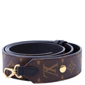 Bandouliere Adjustable Monogram Strap Black