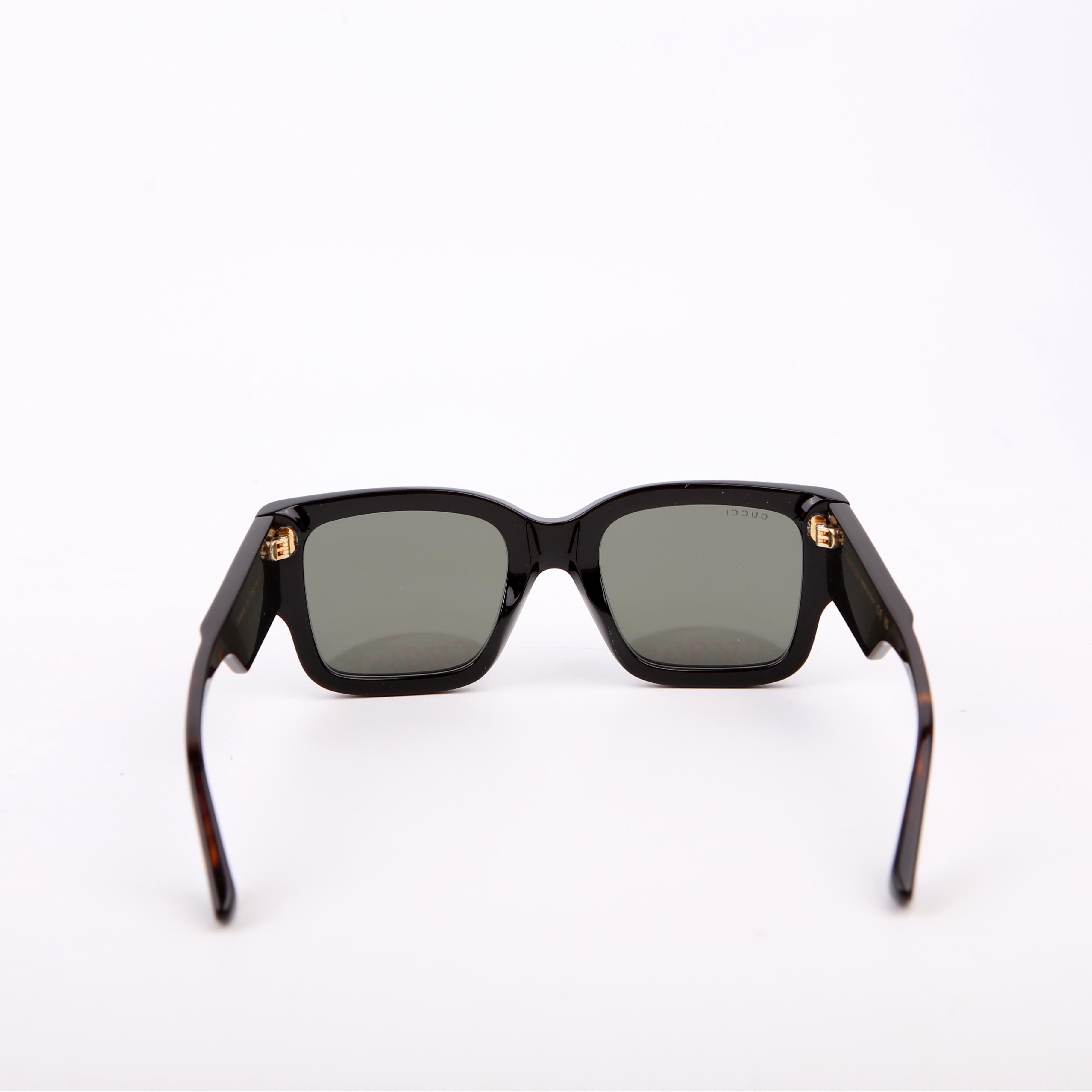 Gucci GG1663S Oversized Sunglasses Black