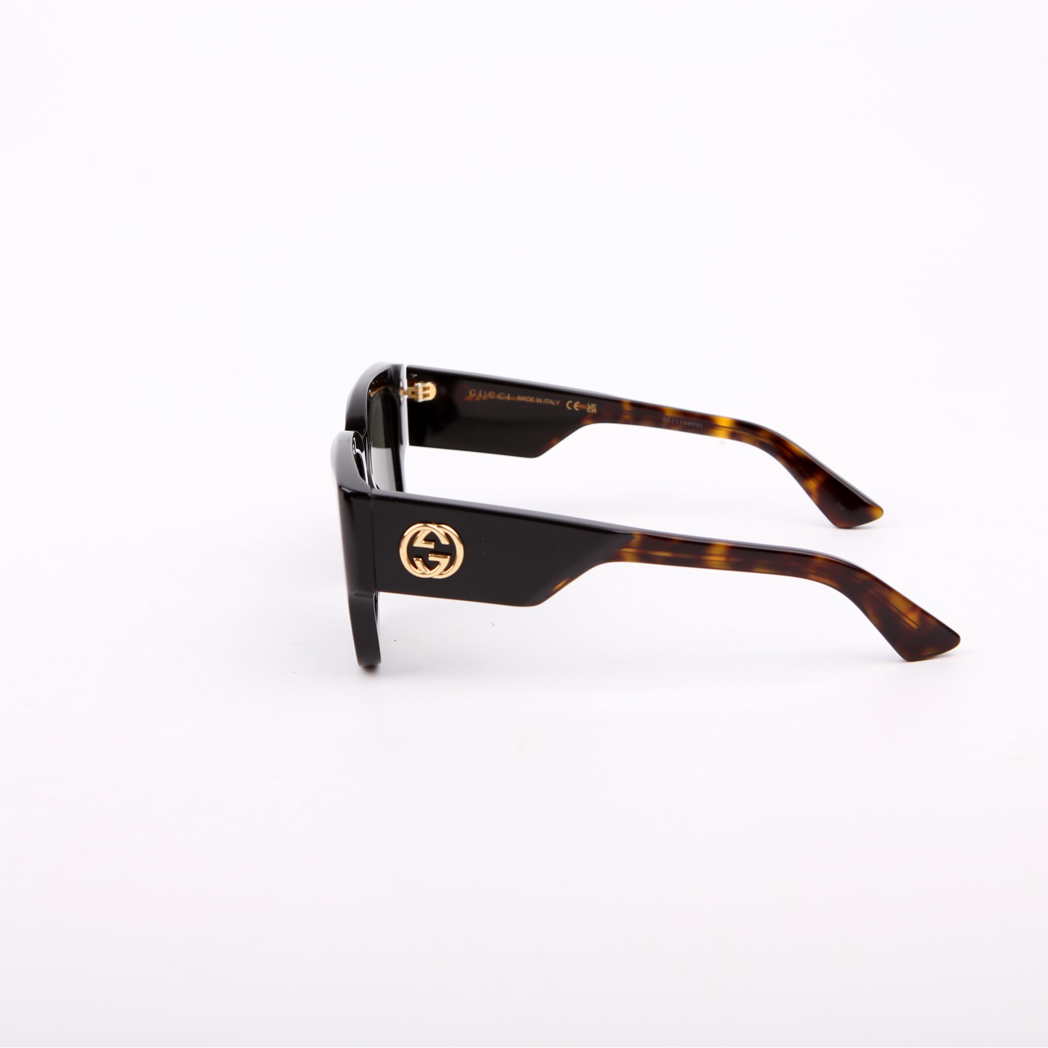 Gucci GG1663S Oversized Sunglasses Black