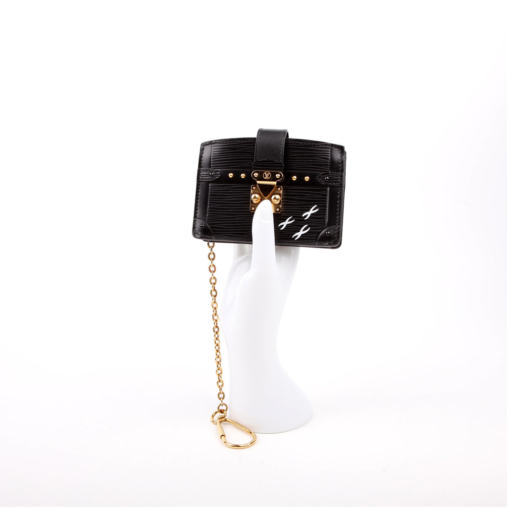 Trunk Multicartes Card Holder Epi Black
