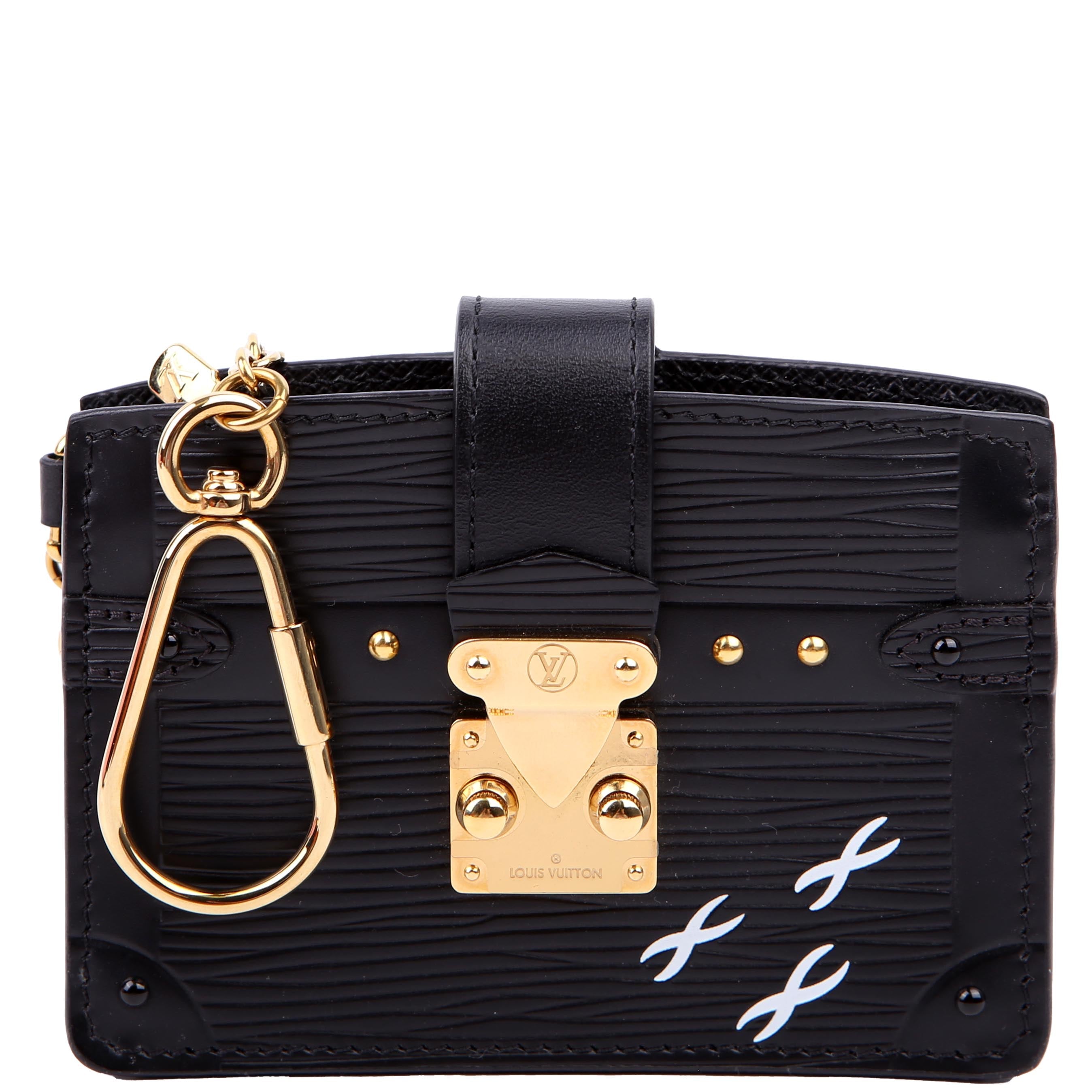 Trunk Multicartes Card Holder Epi Black