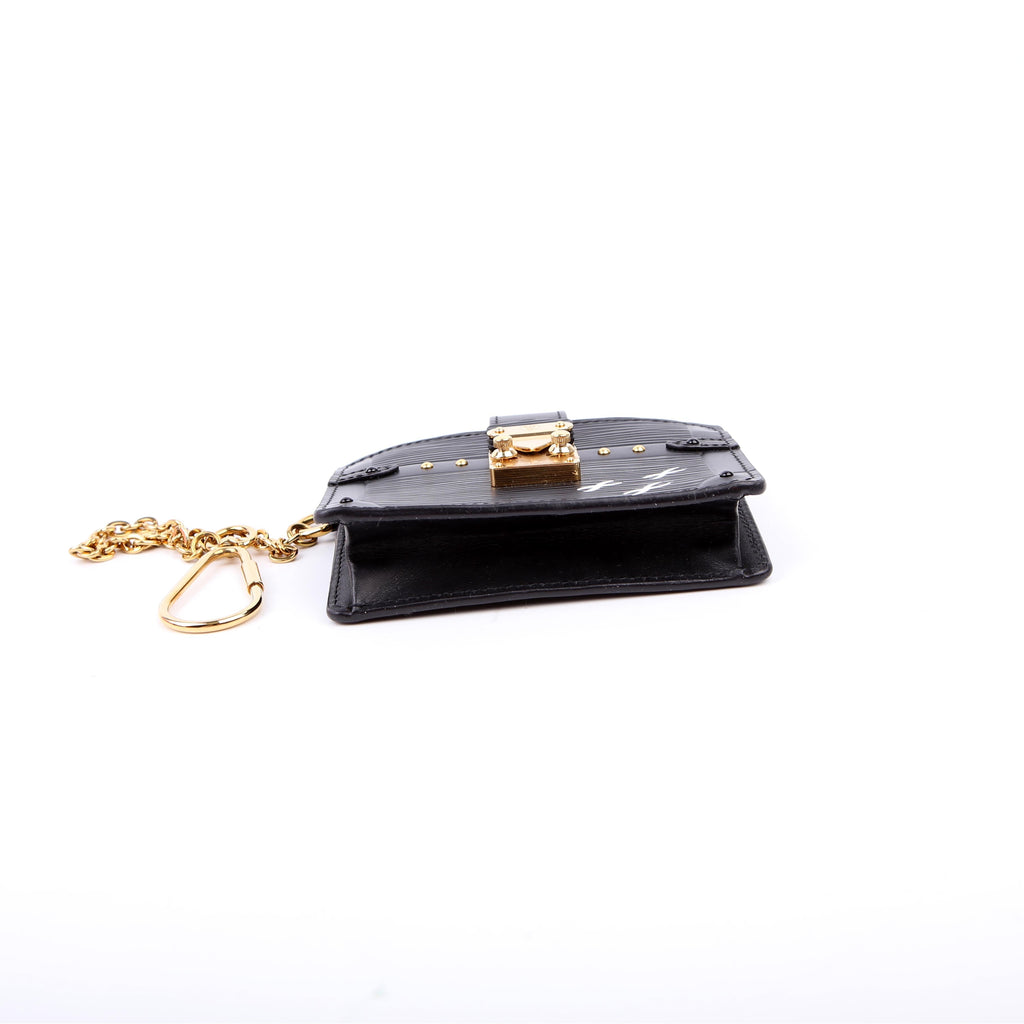 Trunk Multicartes Card Holder Epi Black