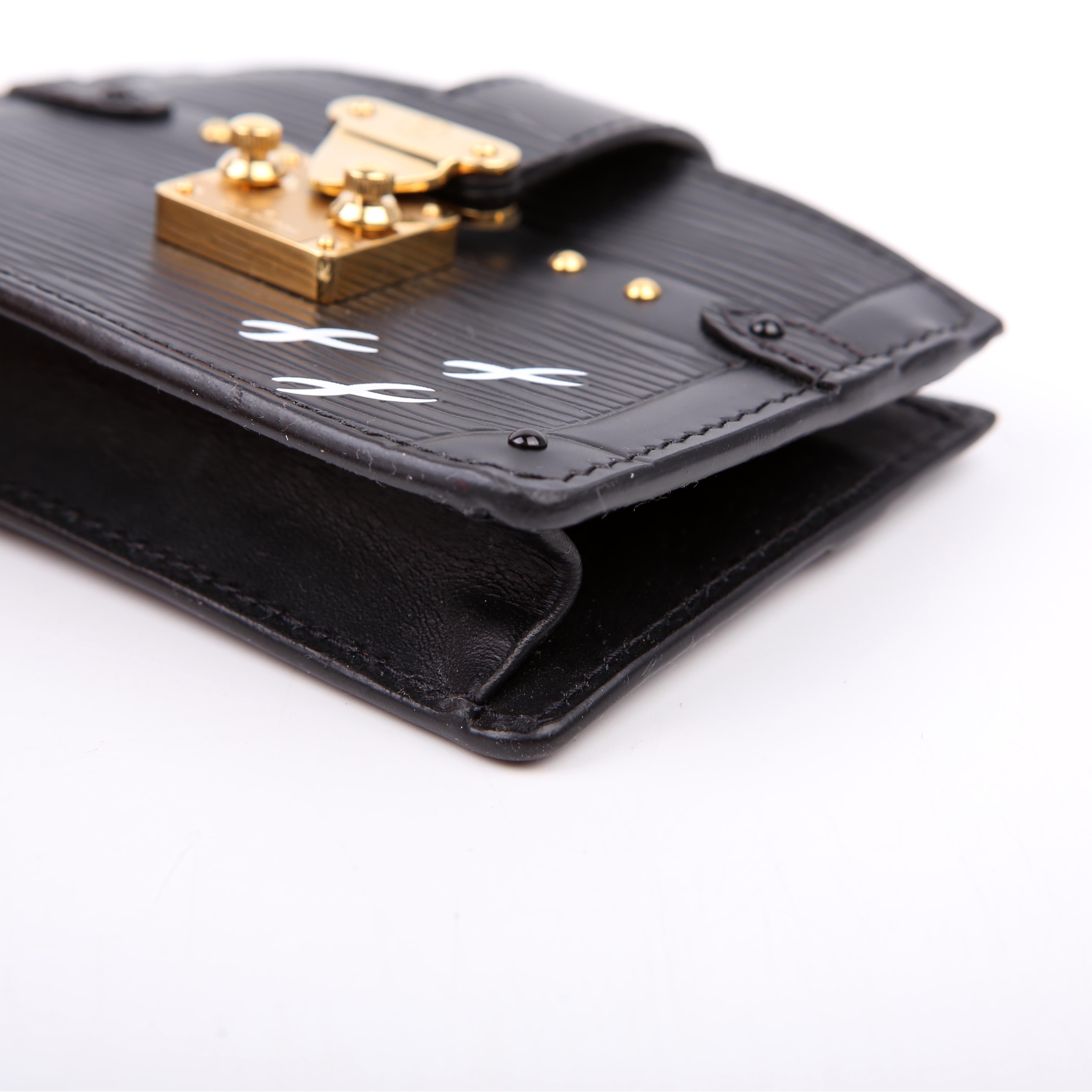 Trunk Multicartes Card Holder Epi Black
