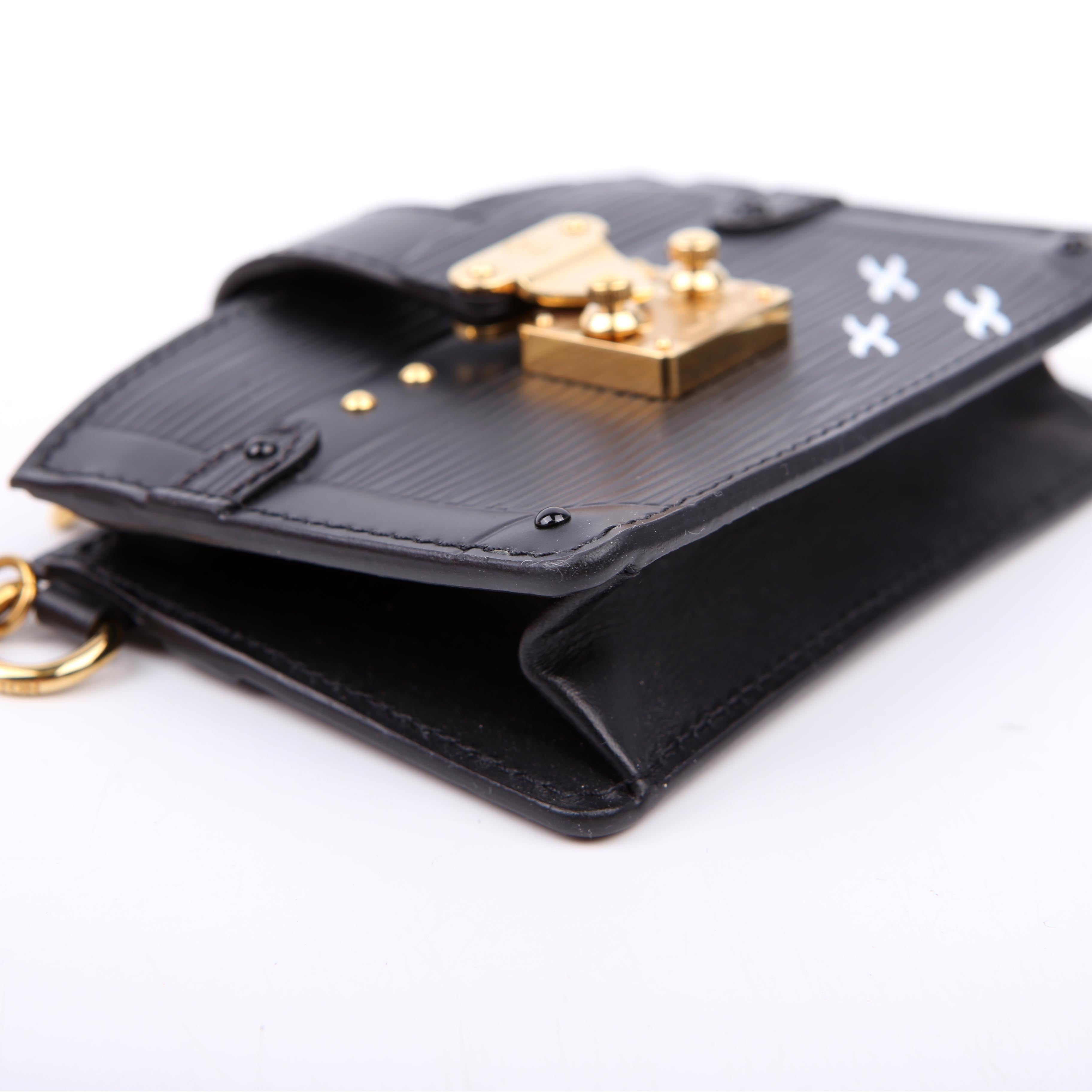 Trunk Multicartes Card Holder Epi Black