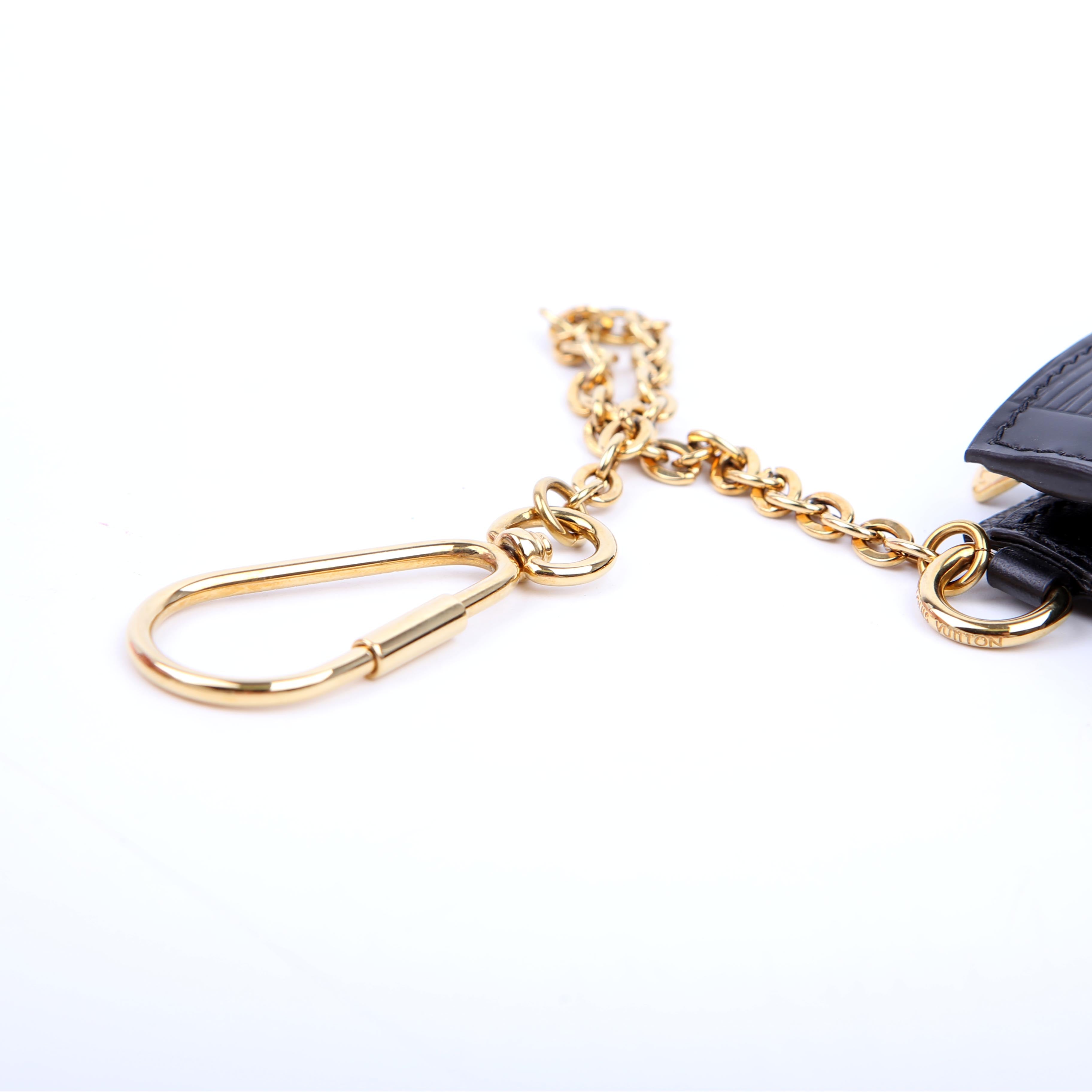 Trunk Multicartes Card Holder Epi Black