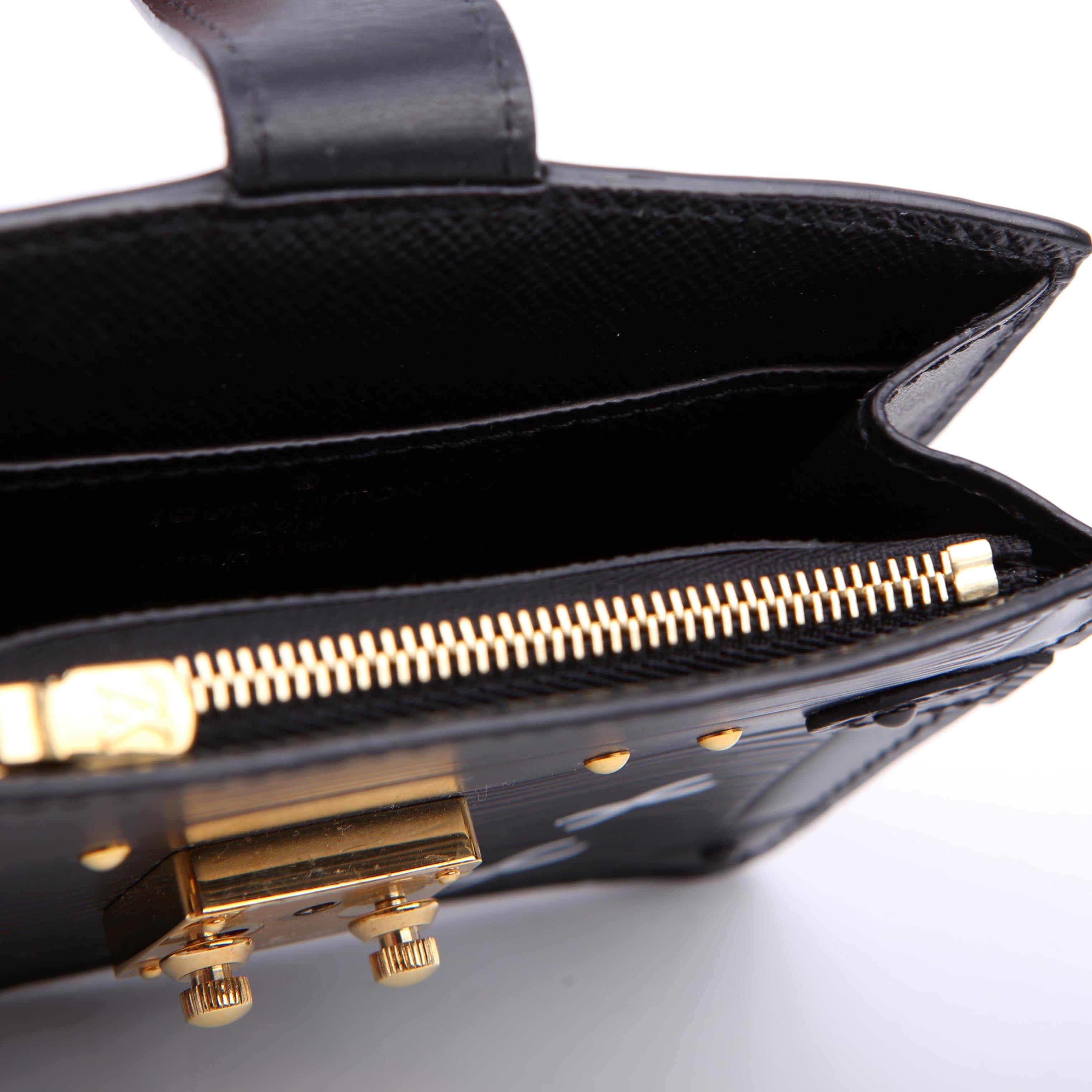Trunk Multicartes Card Holder Epi Black