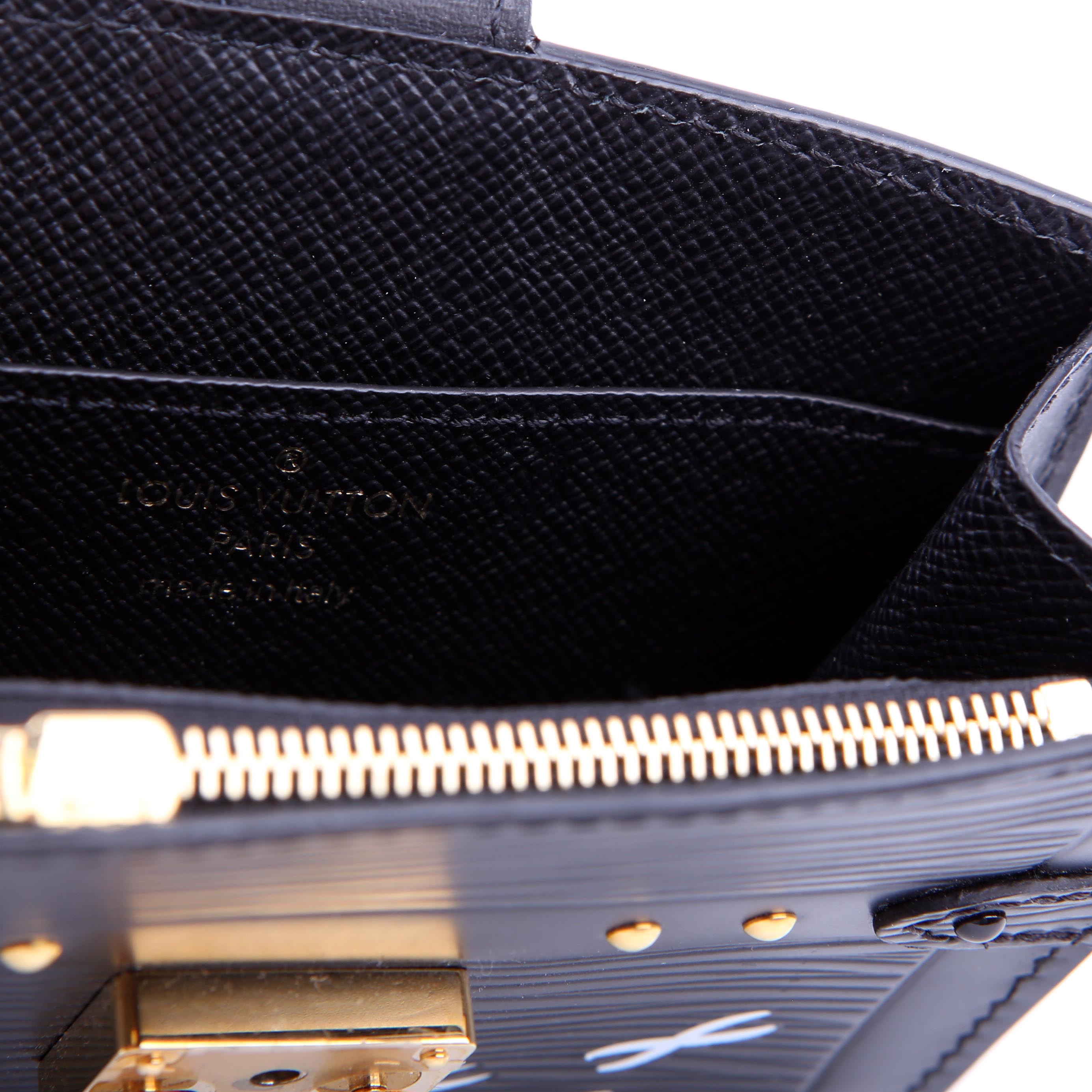 Trunk Multicartes Card Holder Epi Black