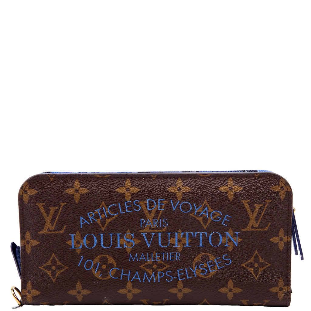 Insolite Wallet Ikat Monogram Blue