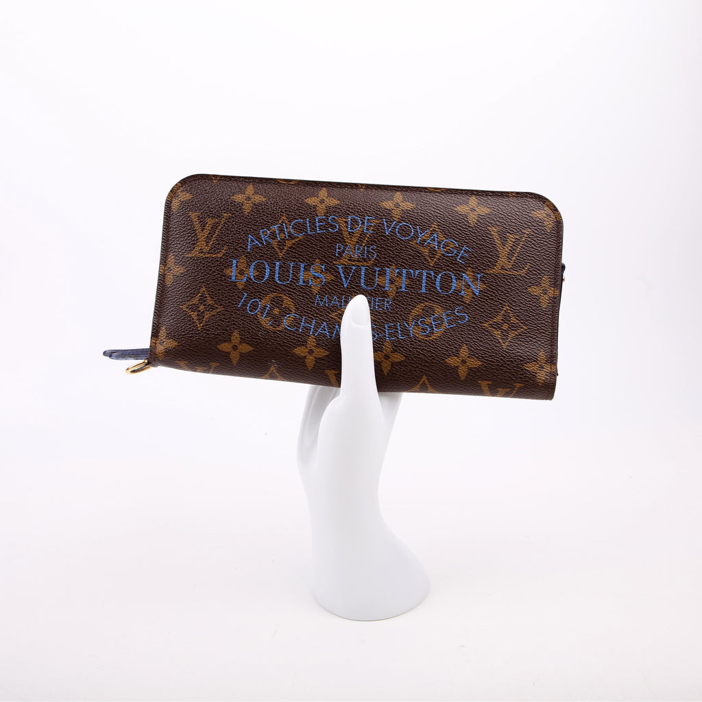 Insolite Wallet Ikat Monogram Blue