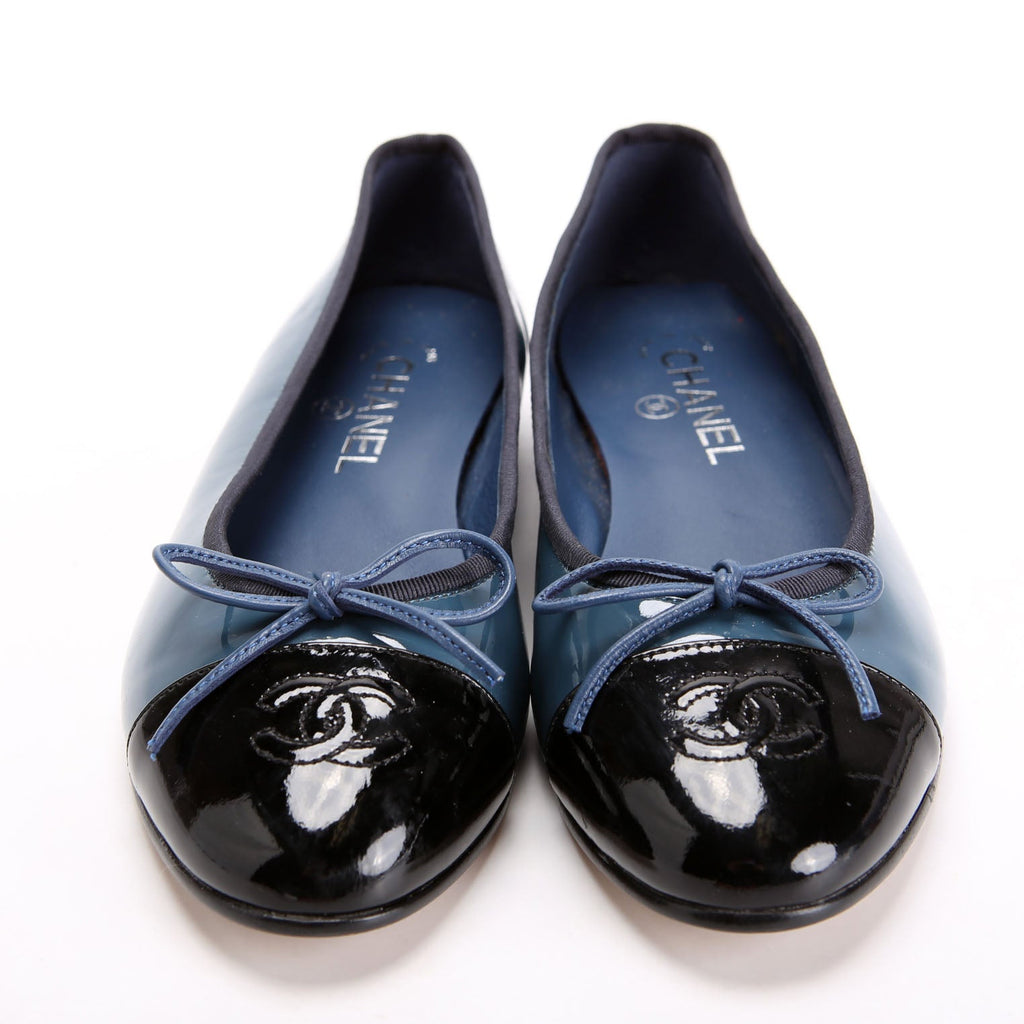 Cap Toe Ballet Flats Size 38