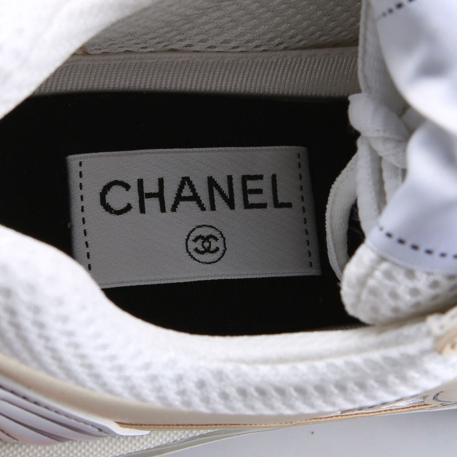 CC Mesh/Lambskin Trainers Size 40