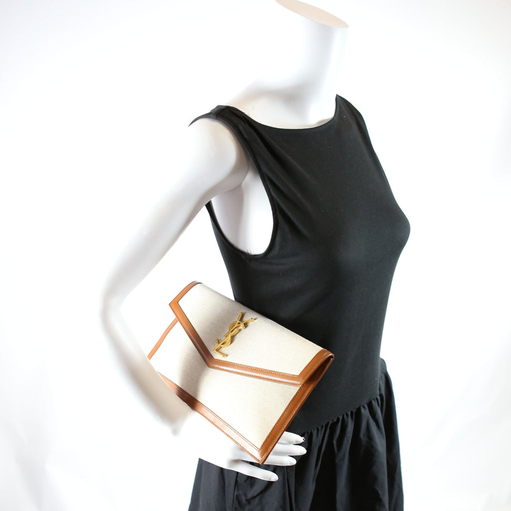 Uptown Pouch Canvas/Leather 565739