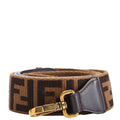 Fendi FF Zucca Adjustable Strap Brown/Black