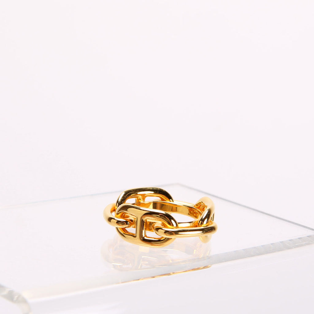 Regate Scarf Ring Gold