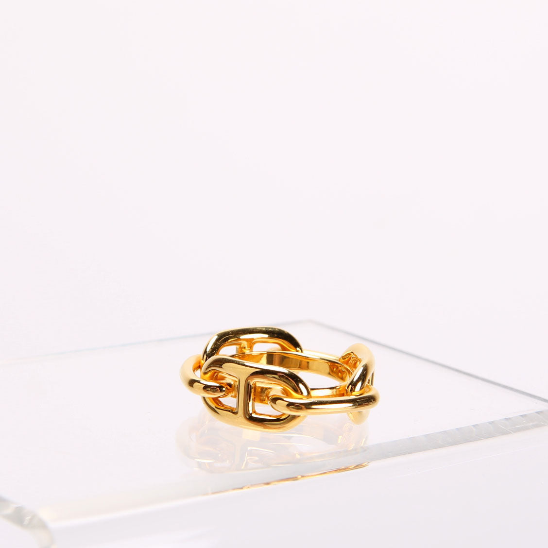 Regate Scarf Ring Gold