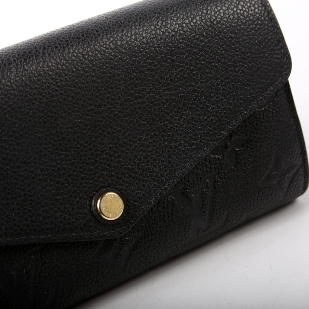 Sarah Wallet Empreinte Black