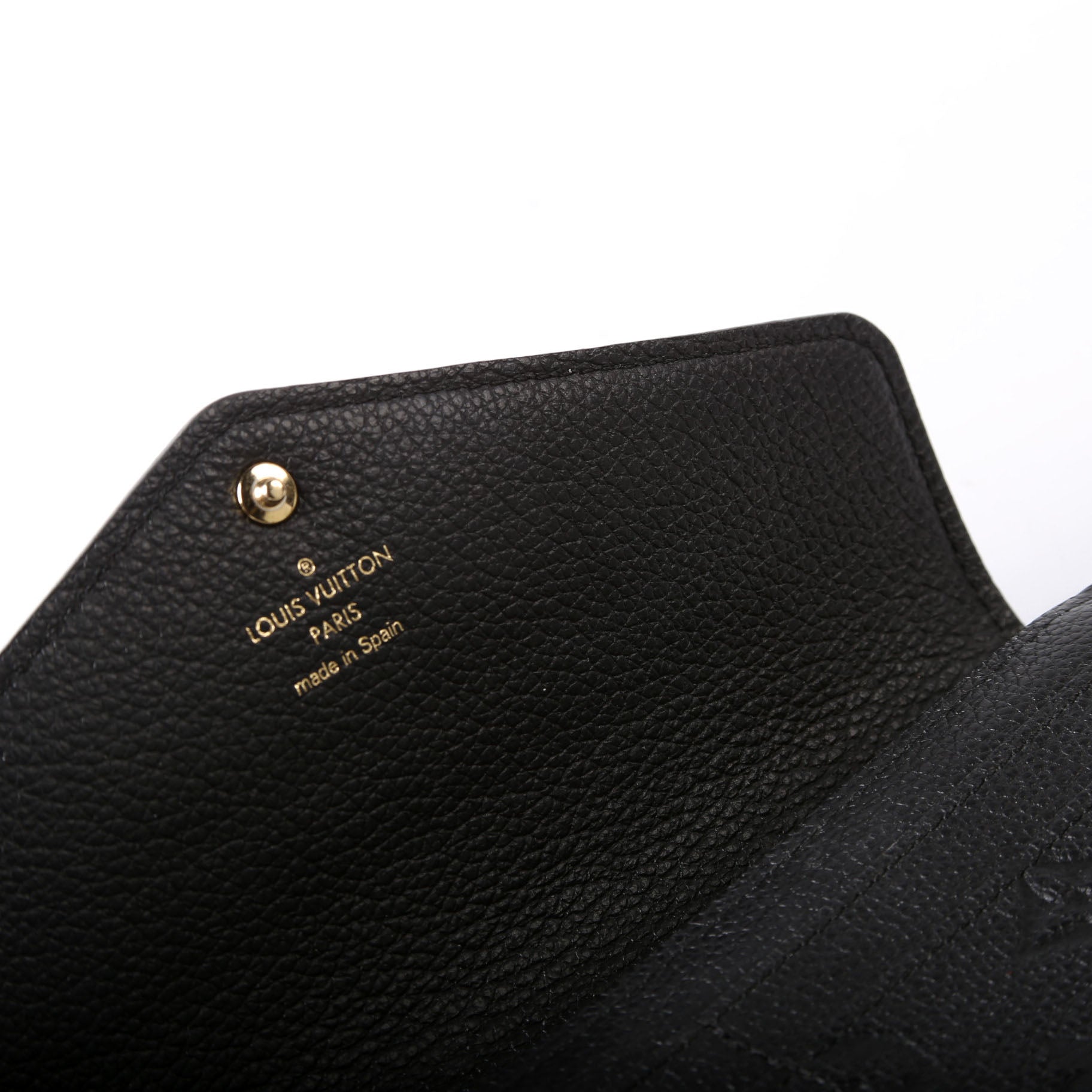Sarah Wallet Empreinte Black