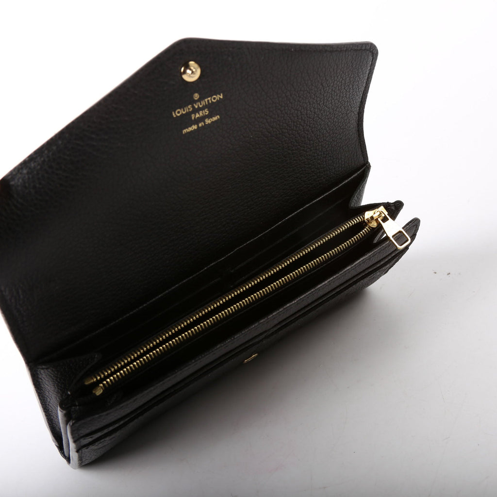 Sarah Wallet Empreinte Black
