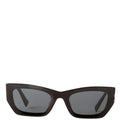 SMU09W Miu Glimpse Sunglasses Black/Gold