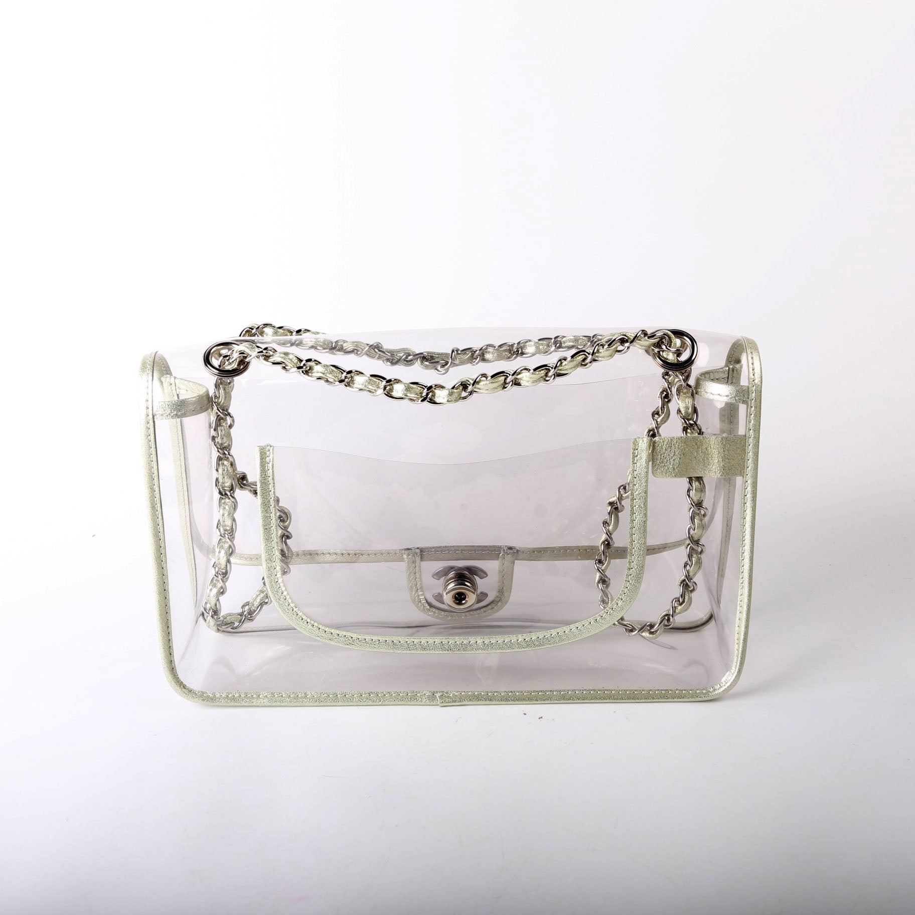 Naked Medium Single Flap 12M Silver