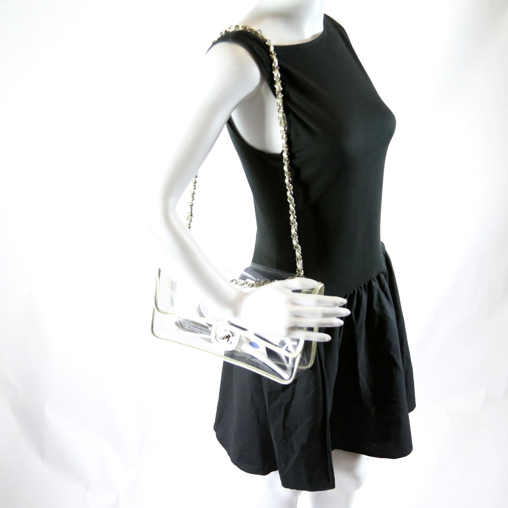 Naked Medium Single Flap 12M Silver