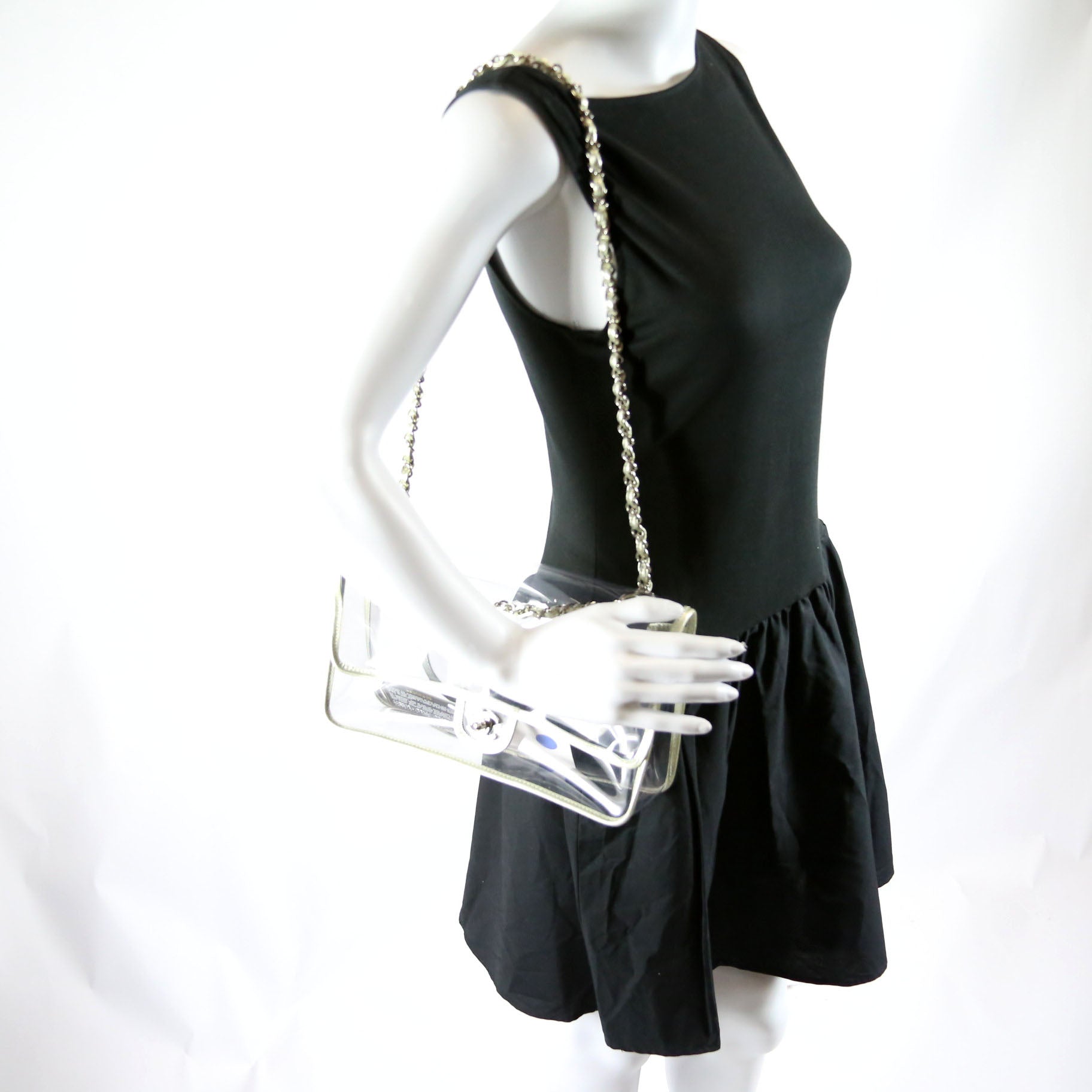 Naked Medium Single Flap 12M Silver