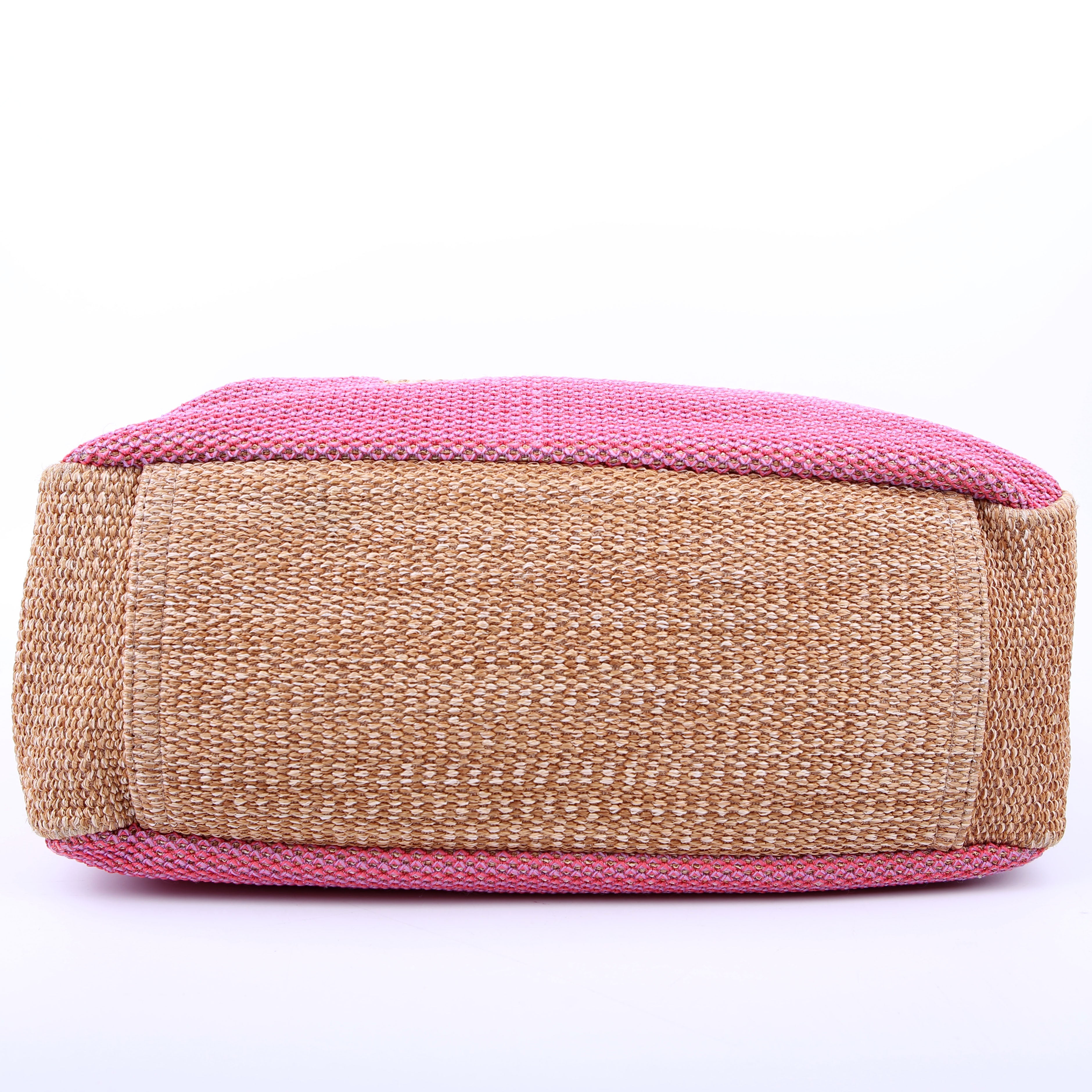 Shopping Bag Large Mixed Fibers Pink