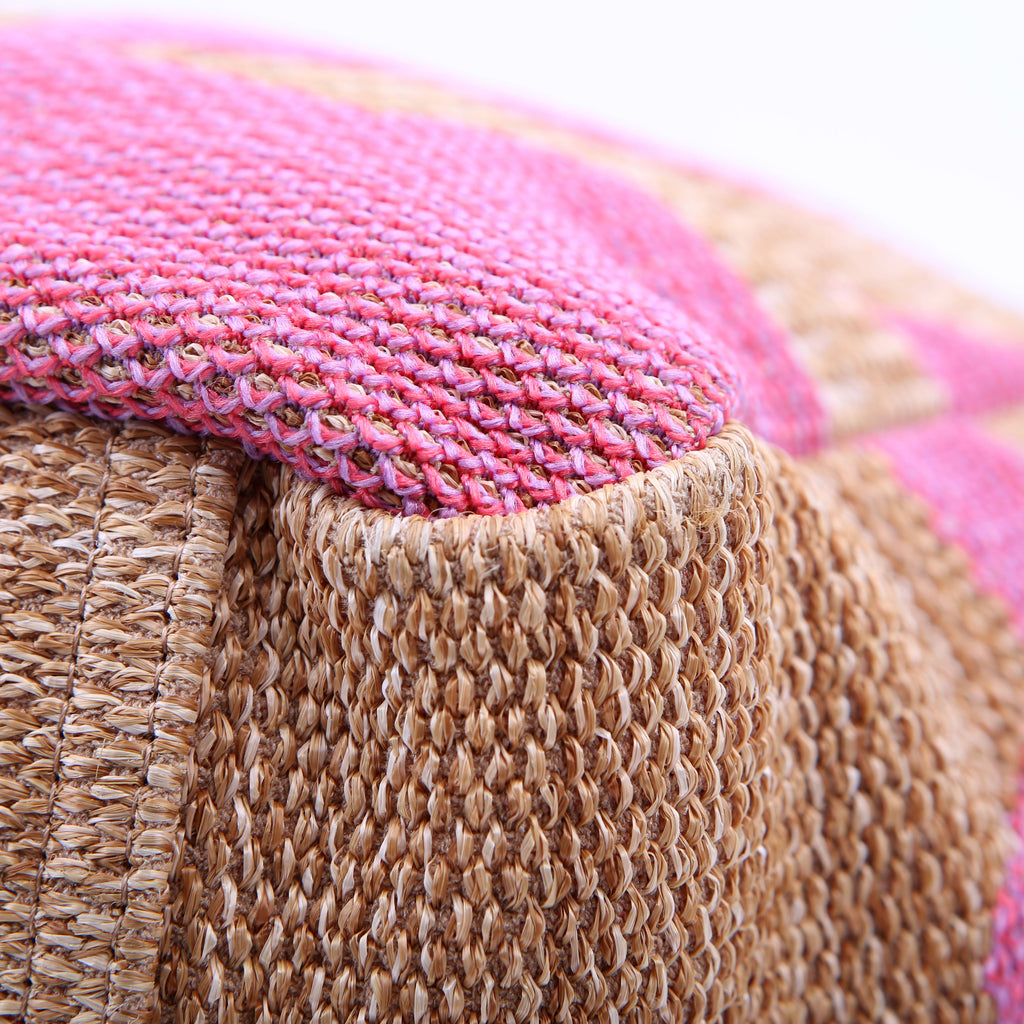 Shopping Bag Large Mixed Fibers Pink
