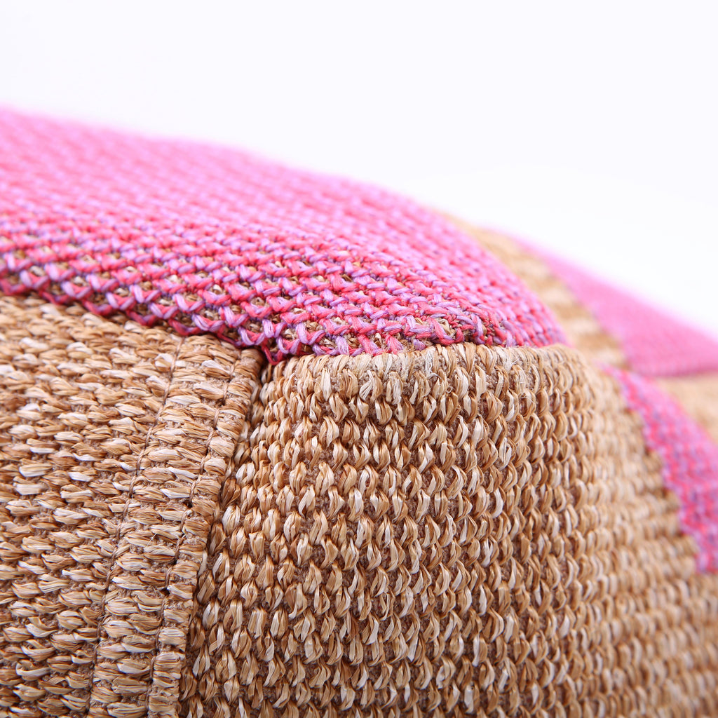 Shopping Bag Large Mixed Fibers Pink