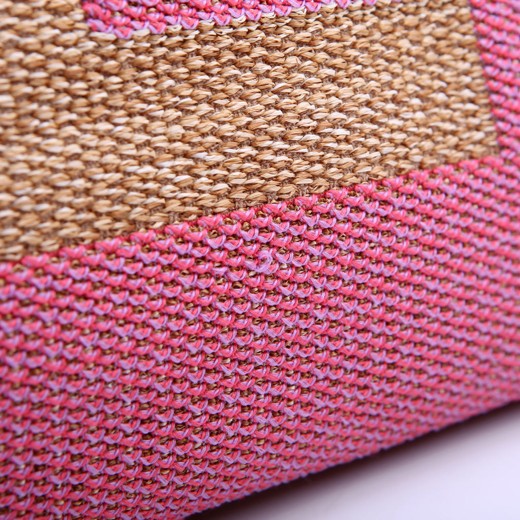 Shopping Bag Large Mixed Fibers Pink