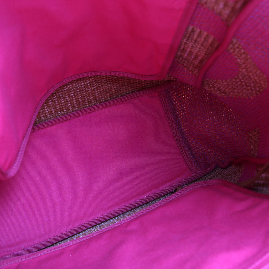 Shopping Bag Large Mixed Fibers Pink