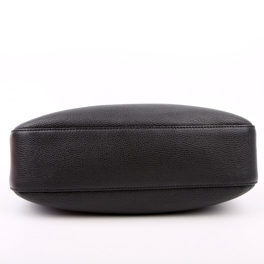 Prada Vitello Daino Soft Leather Crossbody Black