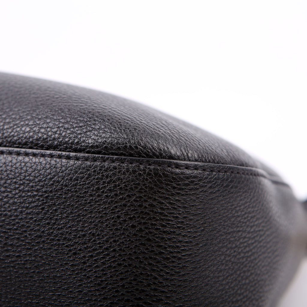 Prada Vitello Daino Soft Leather Crossbody Black