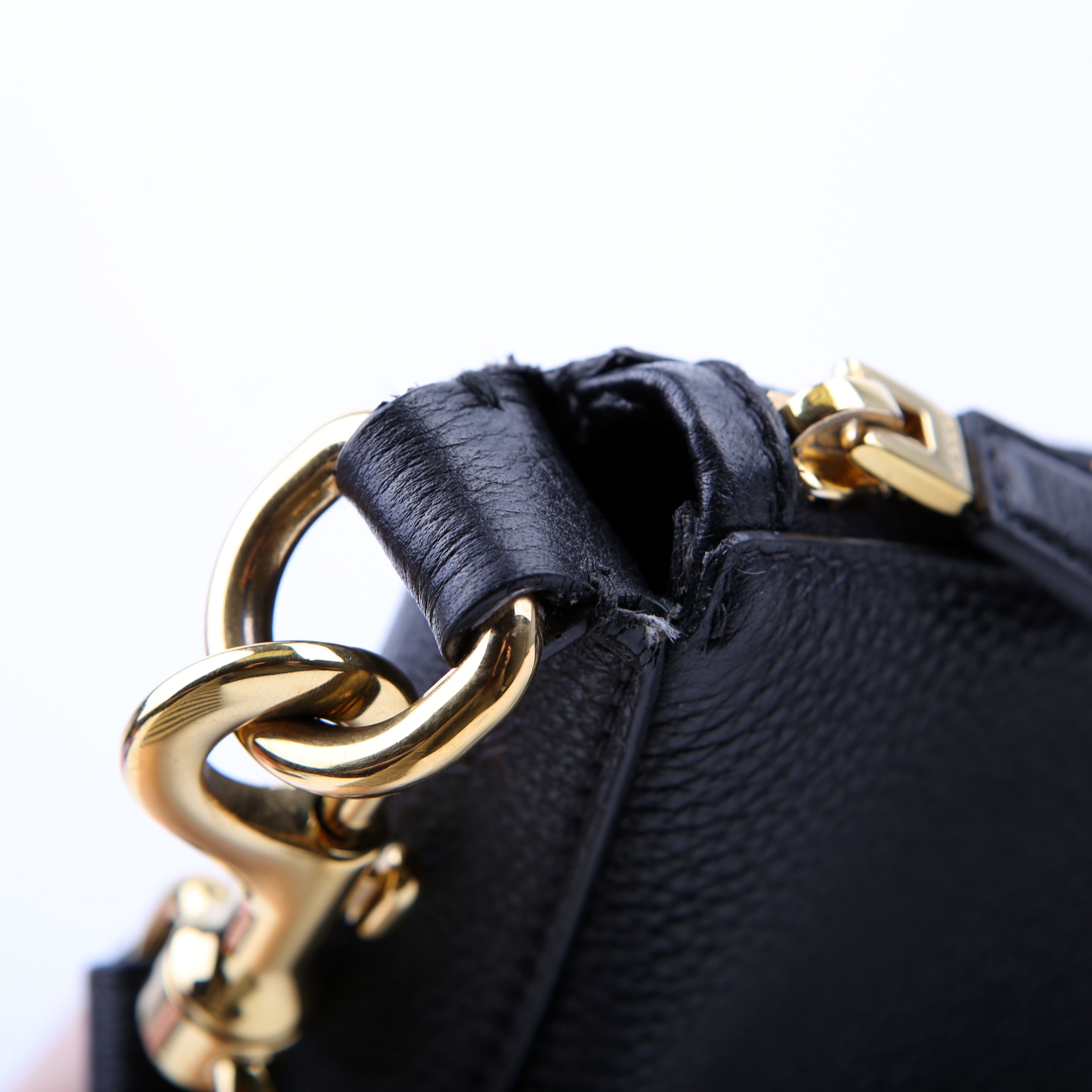 Prada Vitello Daino Soft Leather Crossbody Black