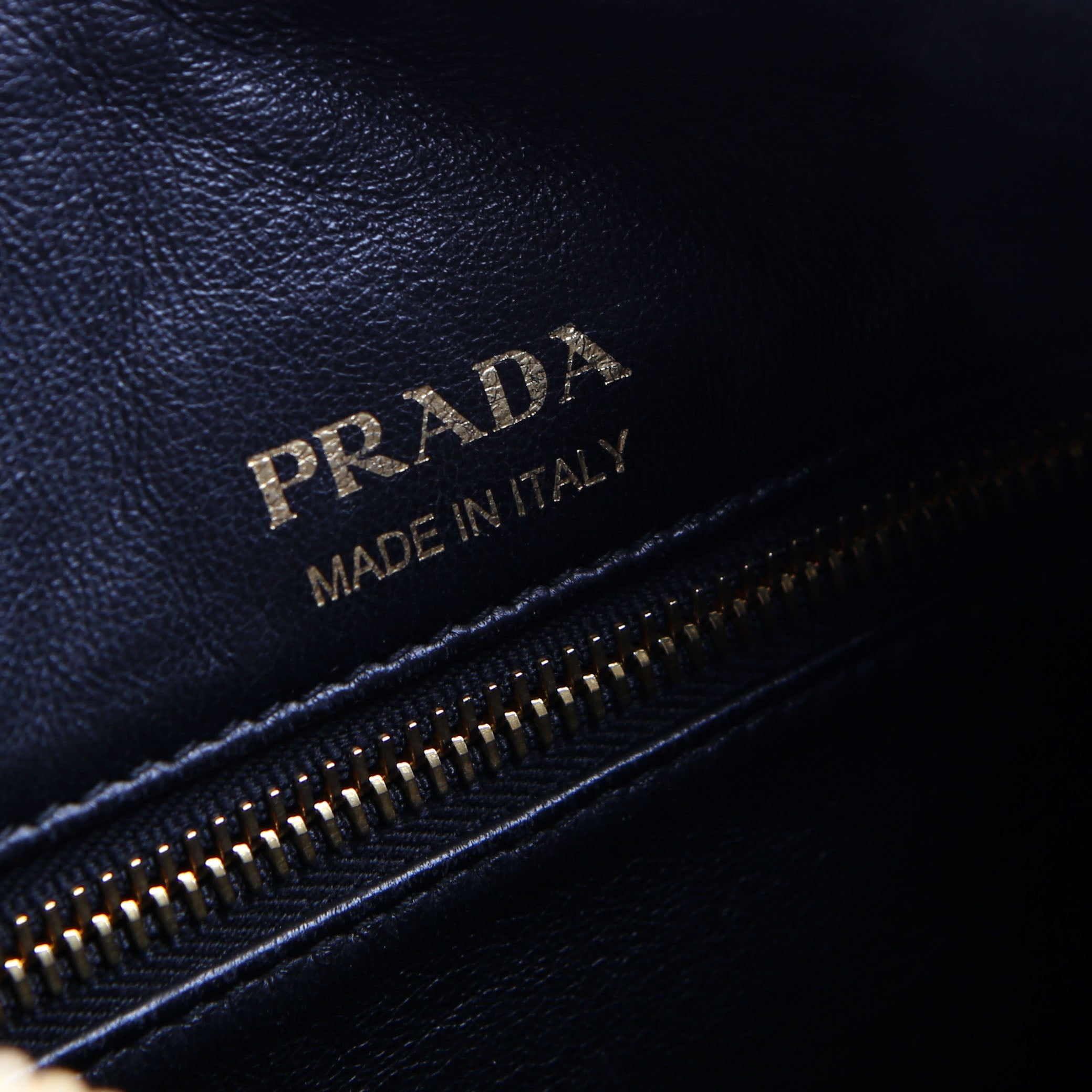 Prada Vitello Daino Soft Leather Crossbody Black
