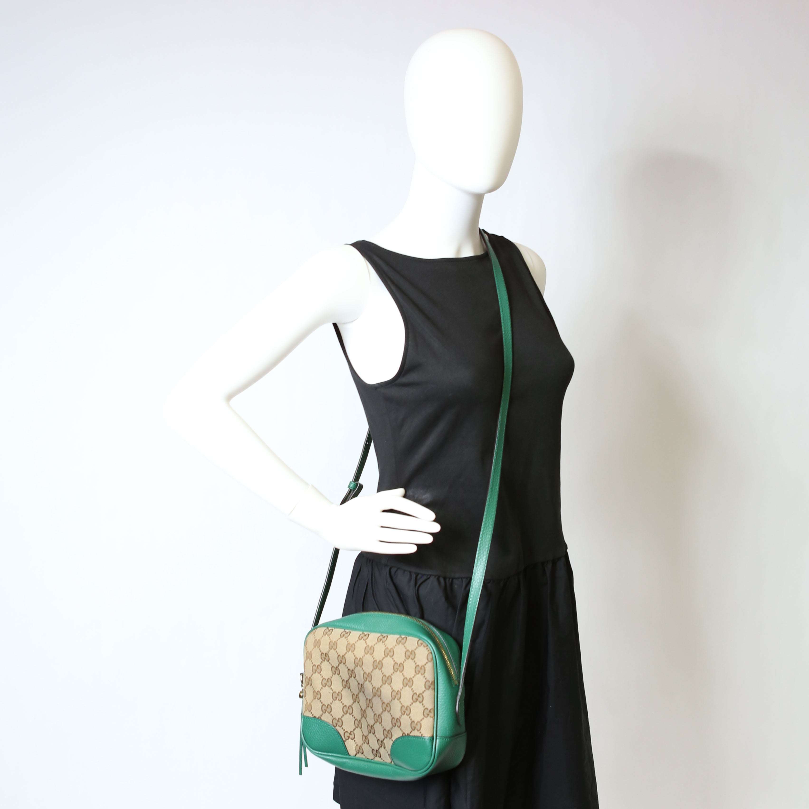 449413 Bree GG Crossbody Green