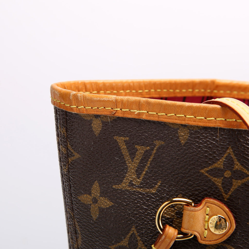 Neverfull With Wallet MM Monogram Pink