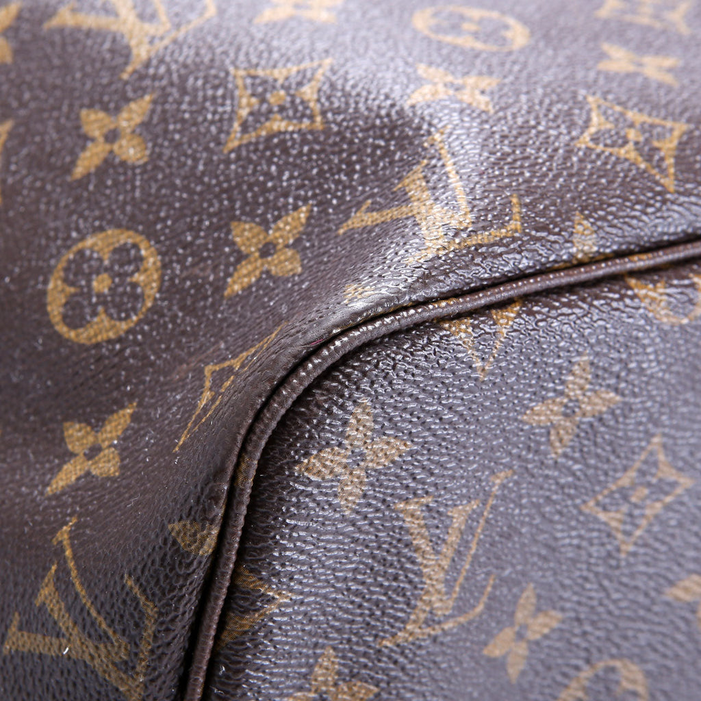 Neverfull With Wallet MM Monogram Pink