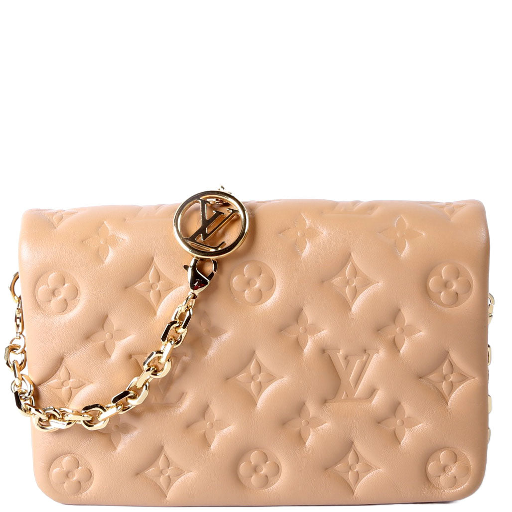 Pochette Coussin Tan