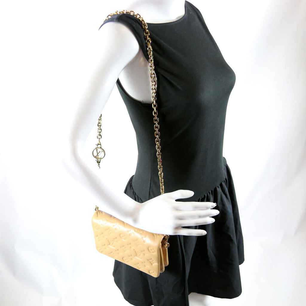 Pochette Coussin Tan