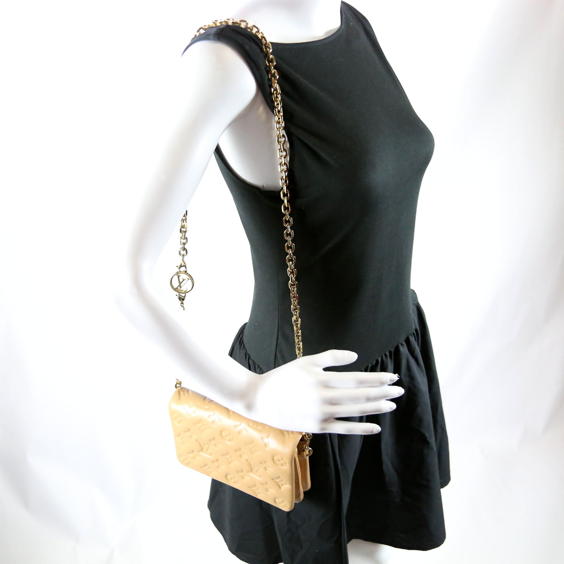 Pochette Coussin Tan