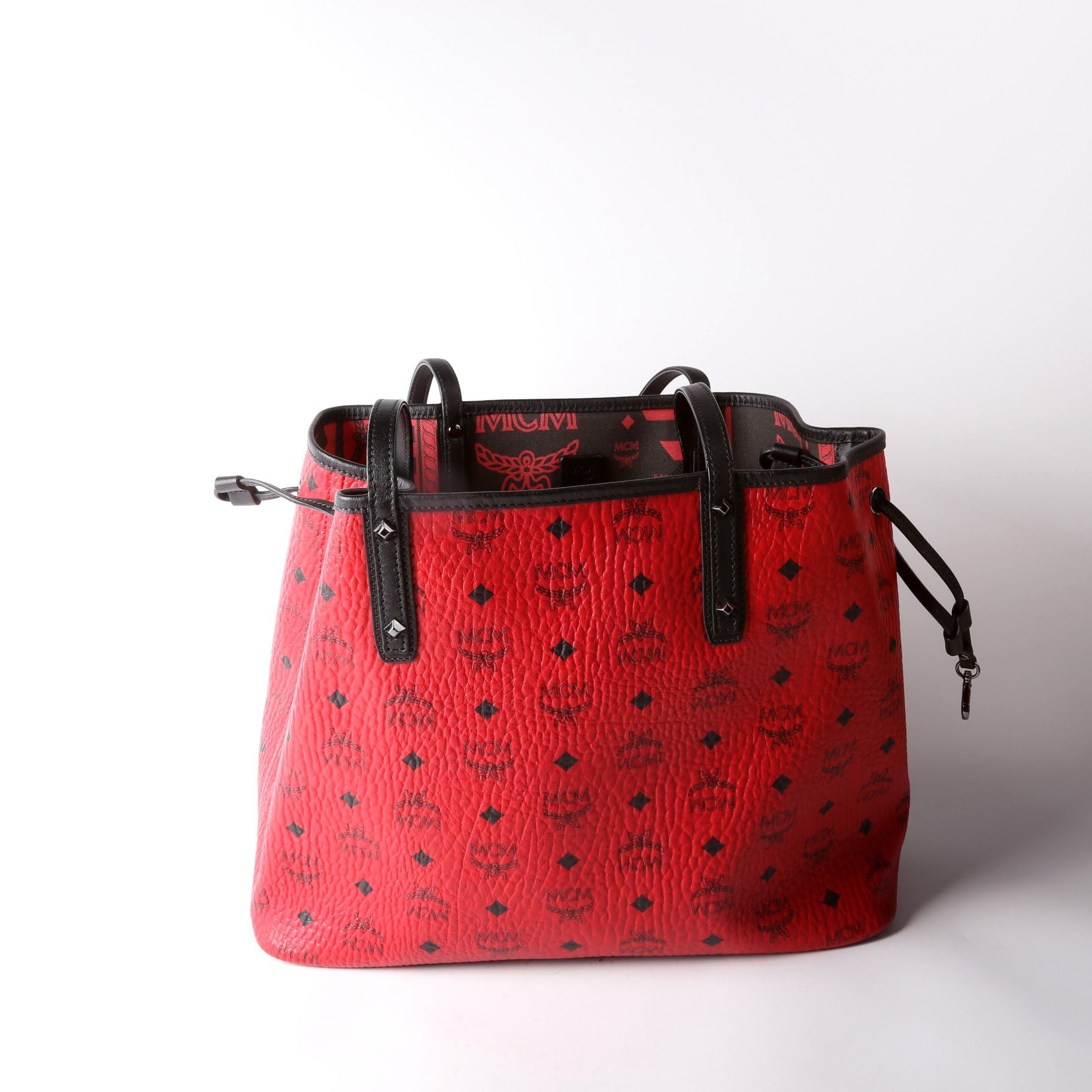 Liz Tote Reverse Without Pouch Medium Red