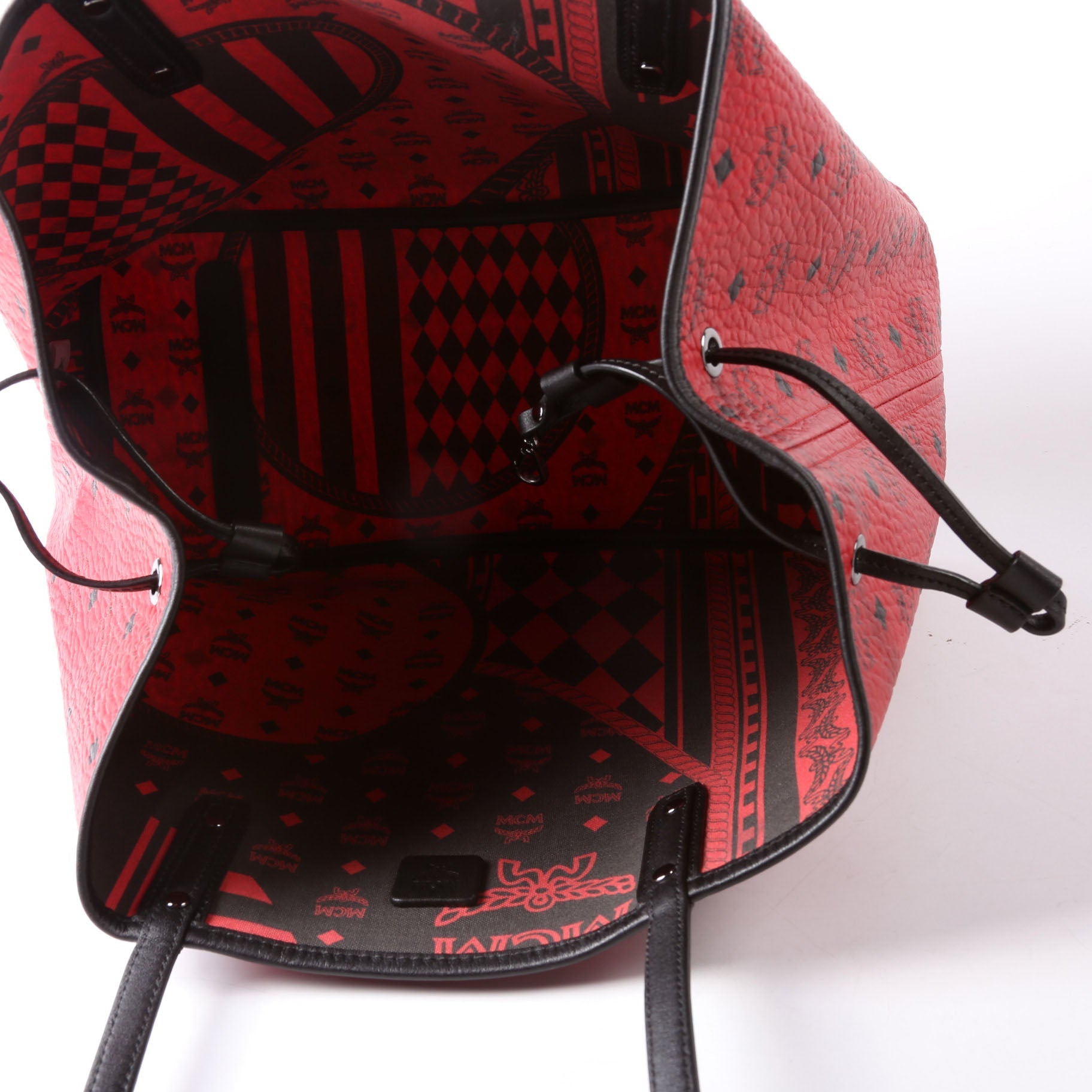 Liz Tote Reverse Without Pouch Medium Red