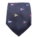 LV Cup Silk Tie Navy