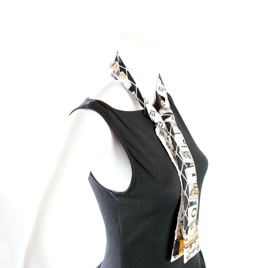 LV Library Bandeau Scarf Multicolor