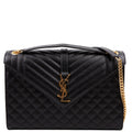 Envelope Chevron Large Black