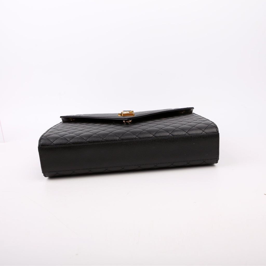 Envelope Chevron Large Black