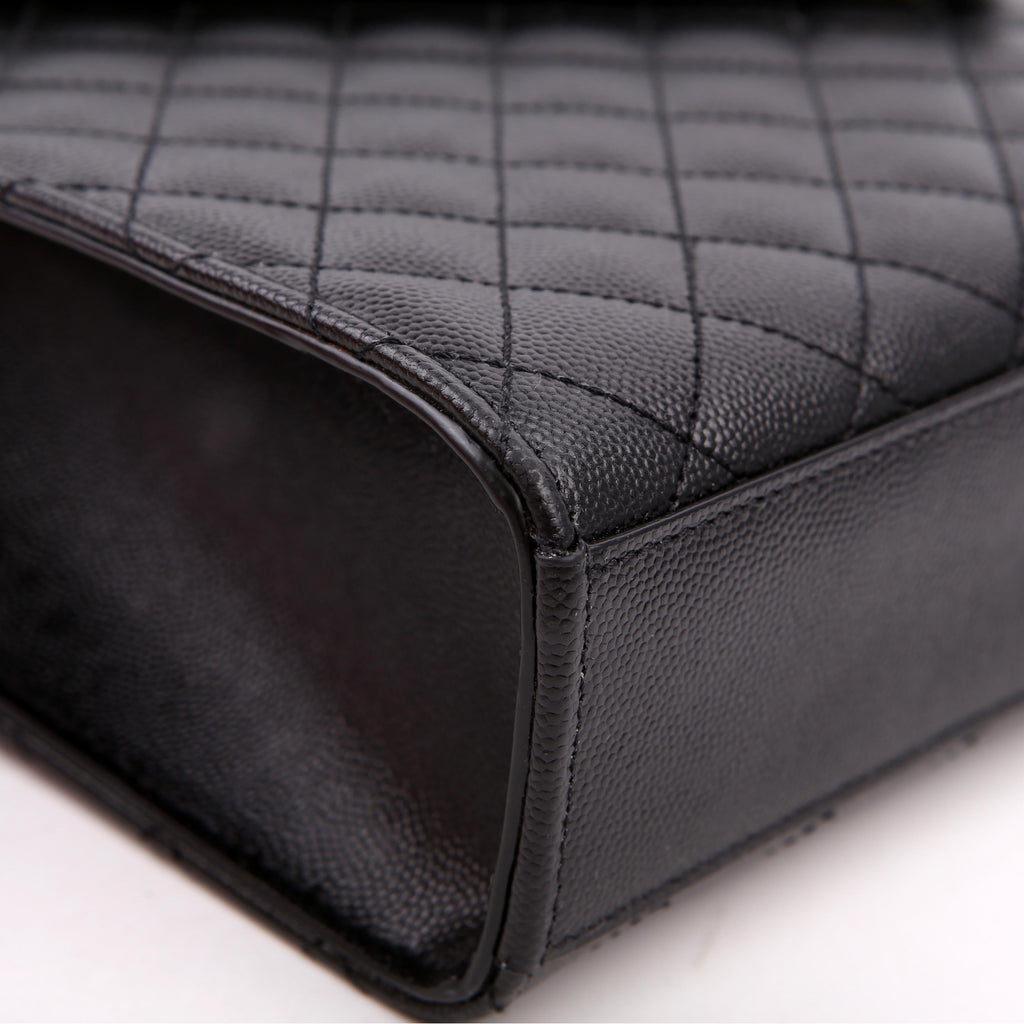 Envelope Chevron Large Black