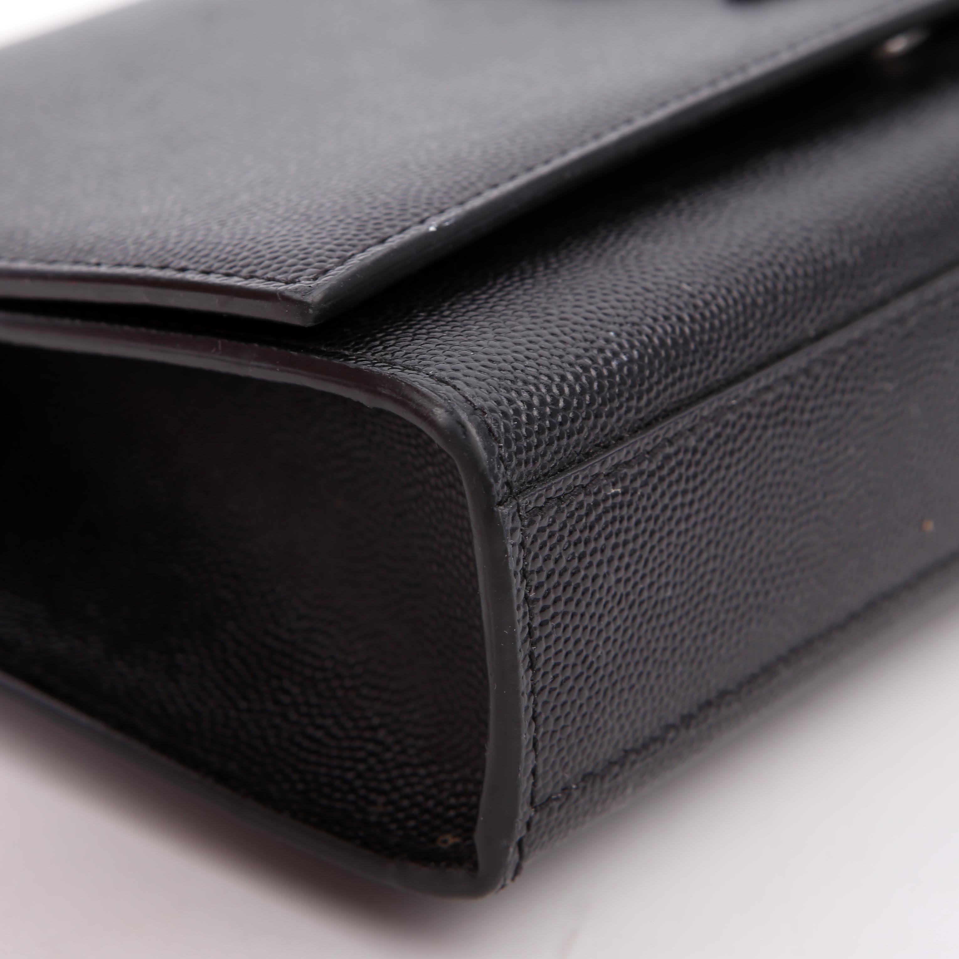 Kate Satchel Grain Medium Black